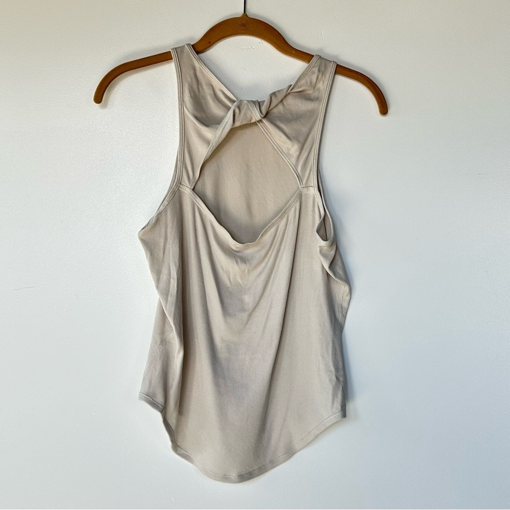 Lululemon Modal Silk Twist-Back Yoga Tank Top - Picture 3 of 6